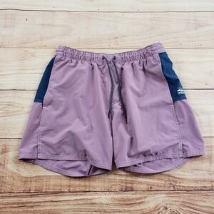 Quiksilver Board Shorts Mens 32 Purple Blue Swim Trunks‎ Surf Surfing Adult